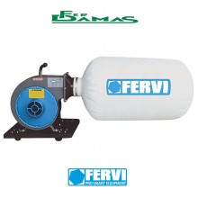 ASPIRATORE PORTATILE CARRELLATO CON RUOTE FERVI ART. 0495
